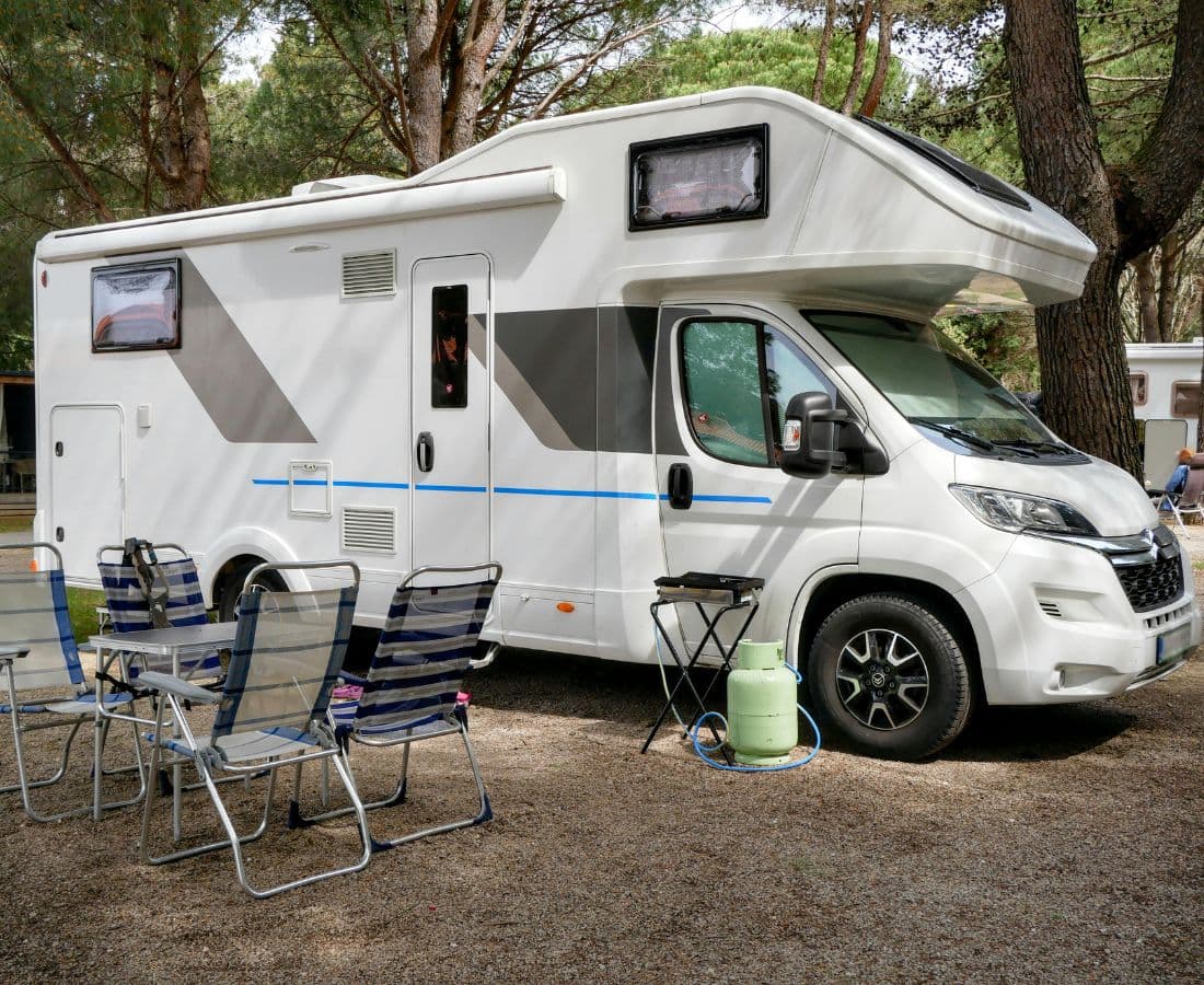 Mobile RV and motorhome detailing Vancouver — Class C motorhome exterior wash